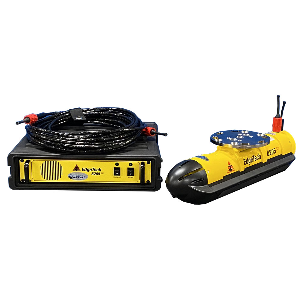 EdgeTech 6205 Swath Bathymetry & Side Scan Sonar System ECHO81 is Premier Supplier of Underwater Survey Technologies Rental Sales Training Offshore Hydrography Geophysics.
