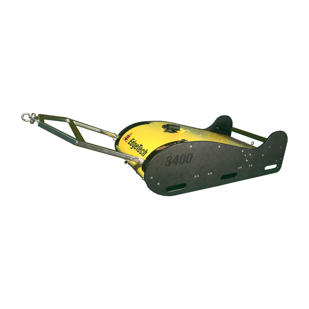 EdgeTech 3400 Dual 216 Towfish With Tow Bridle ECHO81 is Premier Supplier of Underwater Survey Technologies Rental Sales Training Offshore Hydrography Geophysics.